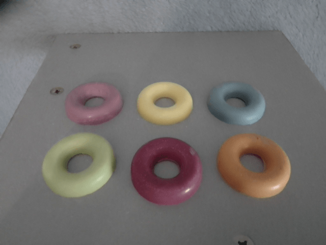 Lot de 2 fondants "Donuts", parfum au choix
