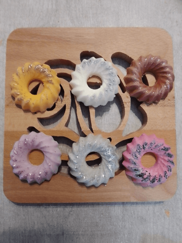 Fondants &quot;couronne&quot;  parfum au choix 
